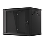 19" 9U Lanberg 600*450 rack cabinet (flat pack) V2, black