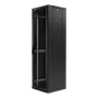 Toten System G 19" floor cabinet 42U/600*800, perforated front door, split perforated rear door, black
