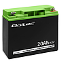 Qoltec AGM battery 12V 20Ah maintenance-free, efficient, LongLife, for UPS, scooter