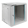 Qoltec rack cabinet 19" | 12U | 600*635*450 | grey | hanging